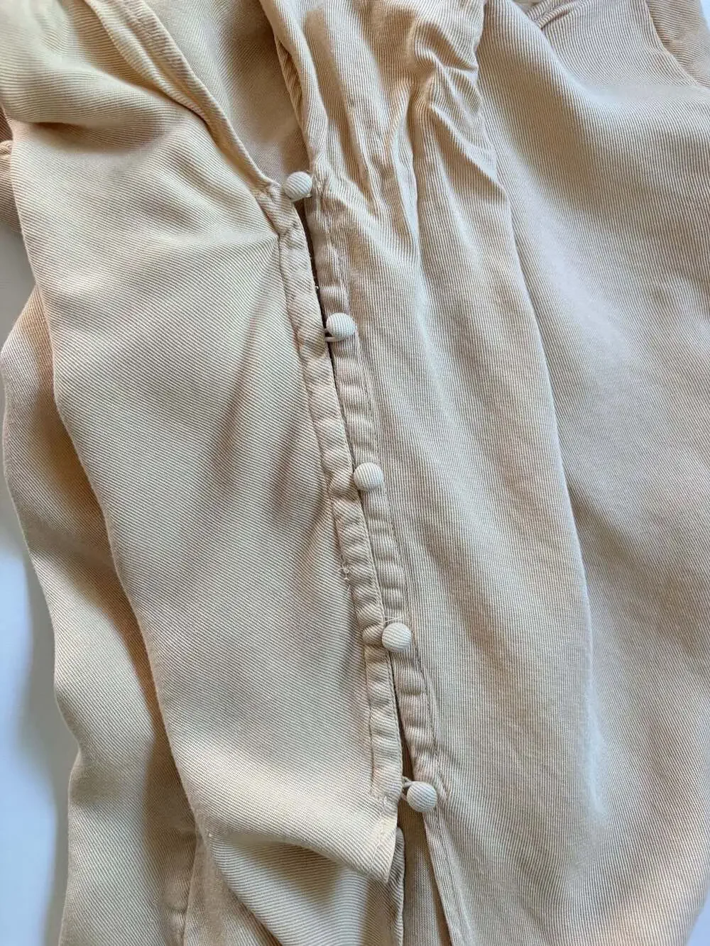 Free People Rae Maxi Dress in Summer Khaki Vacation Size Small